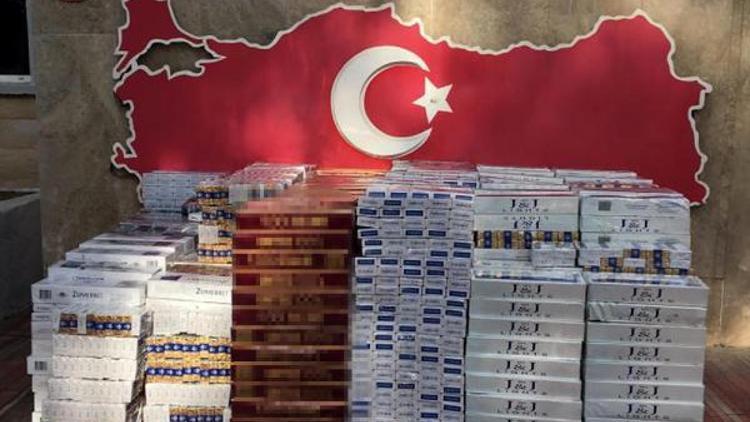 210 paket kaçak sigara için 2 bin 940 lira ceza
