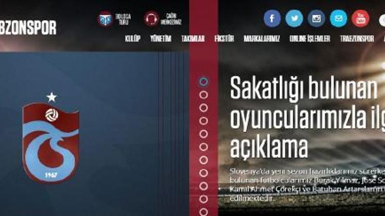 Trabzonspor’dan sakat oyuncularla ilgili açıklama