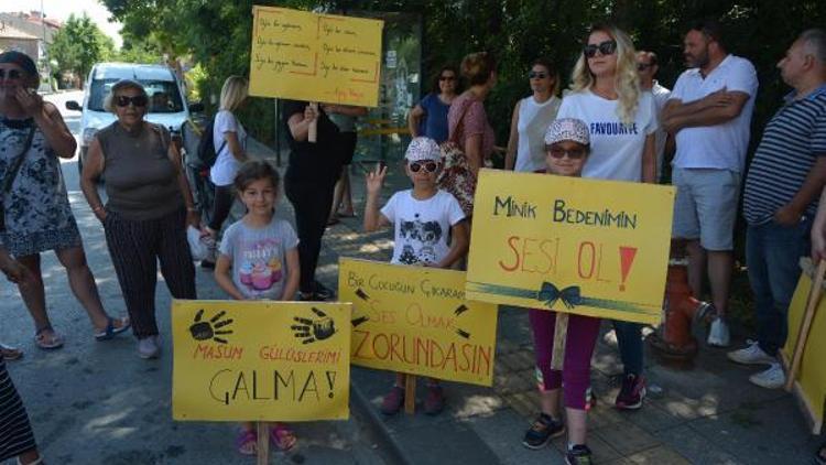 Ağvada çocuk istismarı ve cinayetlerini protesto yürüyüşü