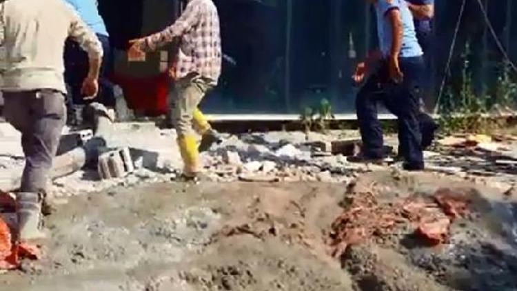 Ankarada inşaatta çökme; 3 ölü 1 yaralı/Fotoğraflar