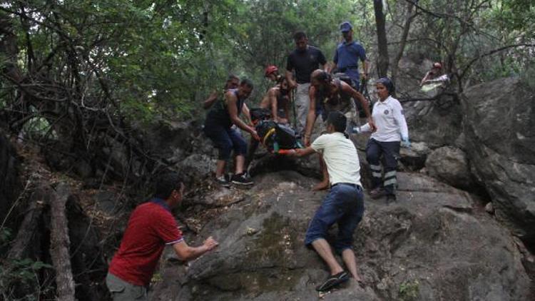 Kabak Koyunda kayalıklardan düşen Azeri turist öldü