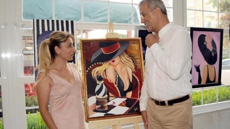 Mersinde resim sergisi açıldı