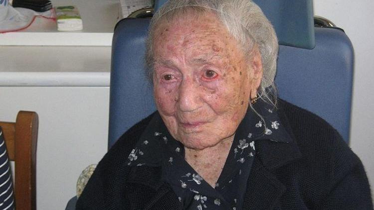 Avrupa’nın en yaşlı kadını öldü
