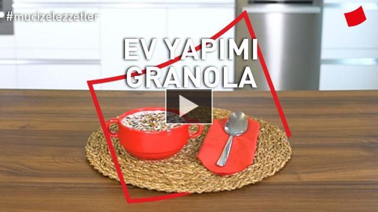 Ev Yapımı Granola