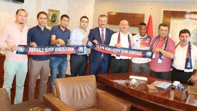 Kırıkkale Büyük Anadoluspor, Türk Metal Sendikasını ziyaret etti