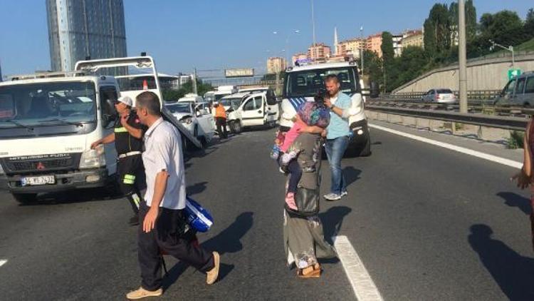 FOTOĞRAF//TEM Otoyolunda trafik kazası: 4 yaralı