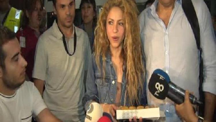 Shakira İstanbula geldi