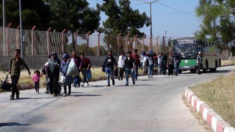 Bayram ziyaretine giden Suriyelilerin yarıdan fazlası döndü