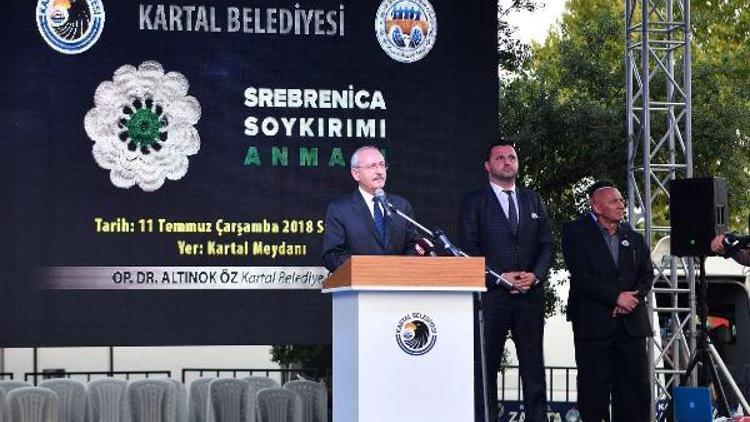 Kılıçdaroğlu Srebrenitsa katliamı anma törenine katıldı