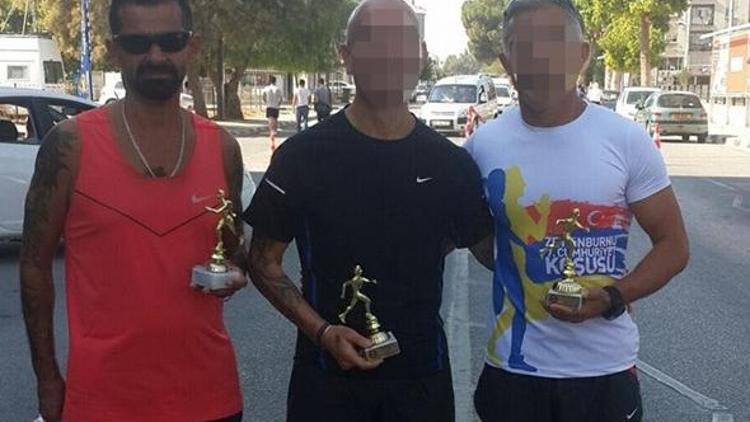 Firari katil zanlısı maraton koşusunda şampiyon olmuş