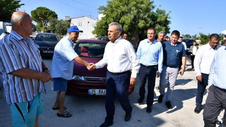 Başkan Kocaoğlu, Çeşmedeki çalışmaları inceledi