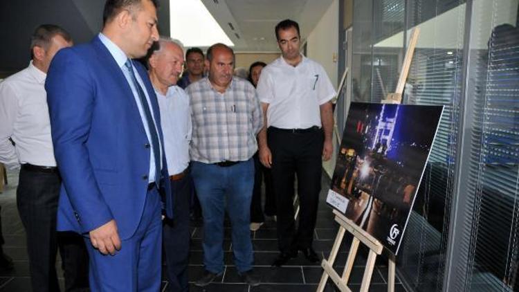 Lapsekide, 15 Temmuz Gecesi Türkiye konulu fotoğraf sergisi açıldı