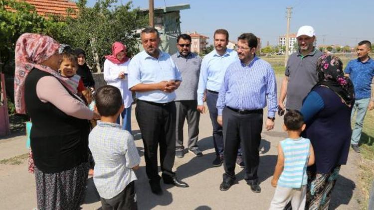 Aksaray Belediyesi, Başkan Mahallemizde projesini başlattı