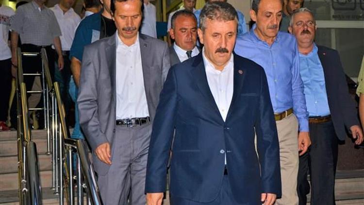 BBP Genel Başkanı Mustafa Destici’nin ağabeyi kazada yaralandı