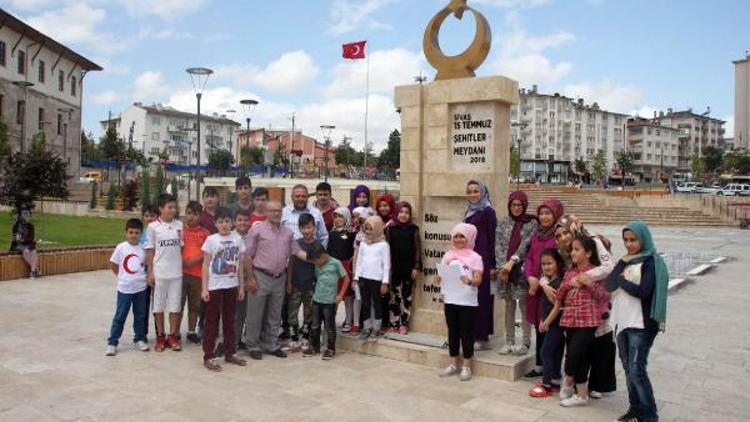 Sivasta Kuran kursu öğrencileri 15 Temmuzu işlediler