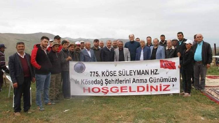 Suşehri ilçesinde Kösedağ Savaşı şehitleri anıldı