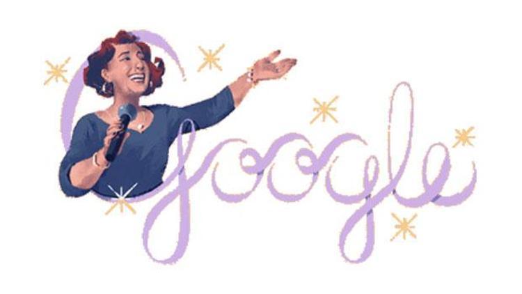 Müzeyyen Senarın 100. Yaş Günü için Googledan sürpriz doodle Müzeyyen Senar kimdir
