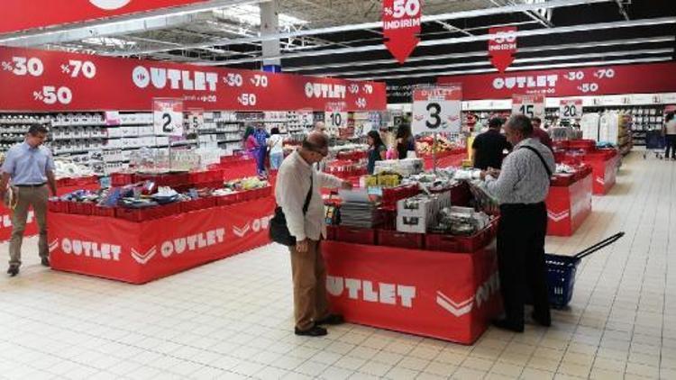 CarrefourSA hipermarketlerinde‘outlet’ dönemini başlatıyor