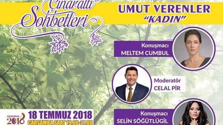 Çınaraltı Sohbetlerinin 2. Yılı Meltem Cumbul ve Selin Söğütlügille başlıyor