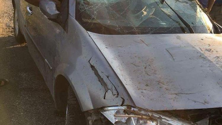 Samsunda meydana gelen kazada sürücüye ulaşılamadı