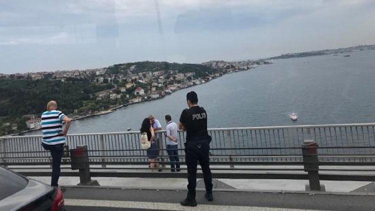 15 Temmuz Şehitler Köprüsünde intihar alarmı