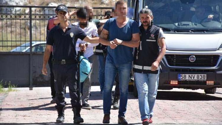 Sivas merkezli suç örgütüne operasyon: 14 gözaltı (2)