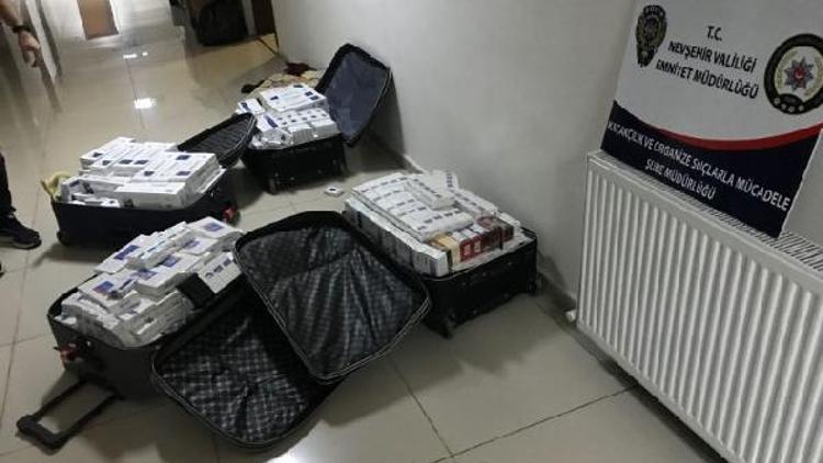 Nevşehirde 2 bin 650 paket kaçak sigara ele geçirildi