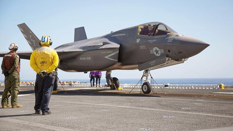 Amerikan F-35B’leri Ortadoğu seferinde