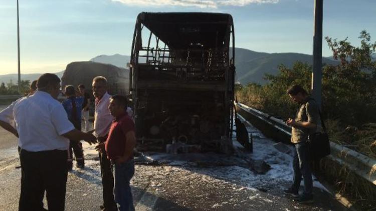 Otobüs yangınlarında 10 numara yağ şüphesi