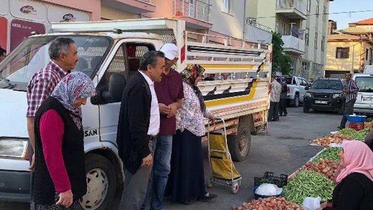 Seydişehir Belediye Başkanı, pazar esnafını ziyaret etti