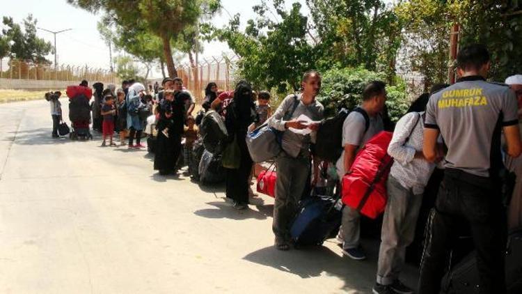 Türkiyeye dönen Suriyeli sayısı 44 bine ulaştı