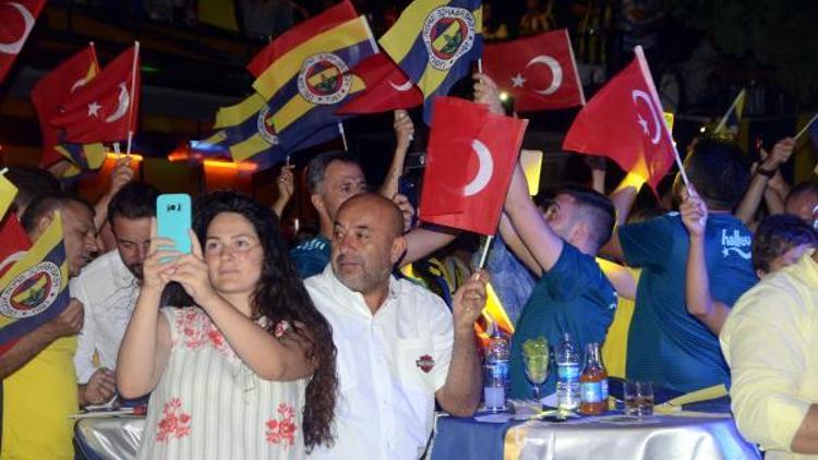 Bodrumda Fenerbahçe coşkusu