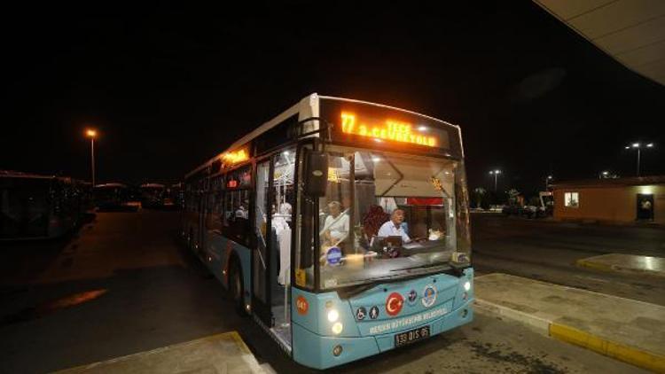 Mersin’de kesintisiz ulaşım hizmeti