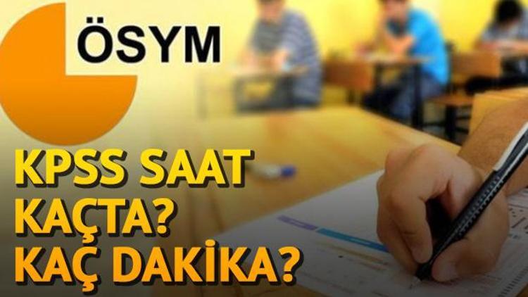 KPSS Eğitim Bilimleri oturumu tamamlandı