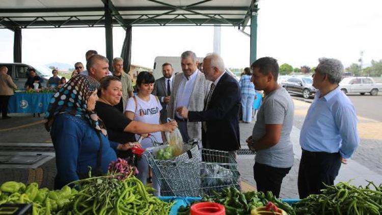 Doğal Ürünler Bahçesi ve Pazarı yeni sezonu açtı