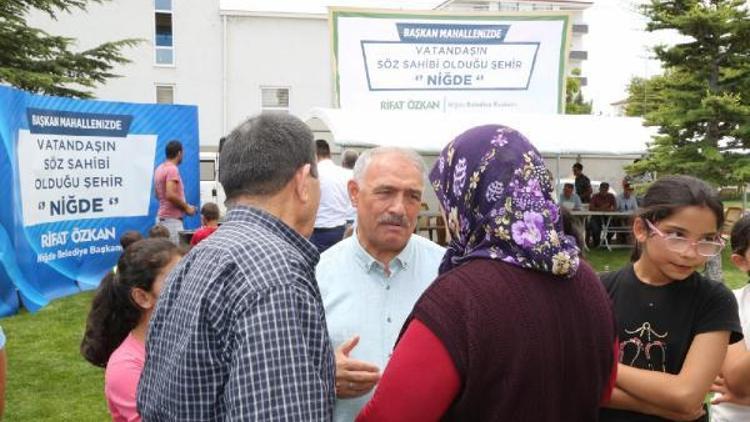 Başkan Özkan, makamını her hafta bir mahalleye taşıyor