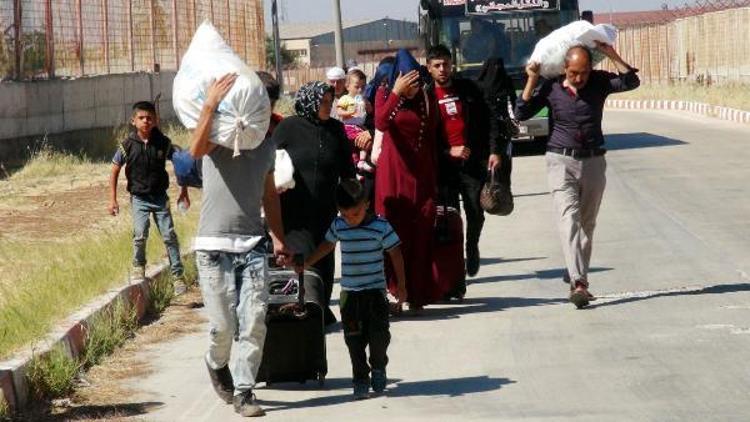 Bayrama giden 46 bin Suriyeli döndü