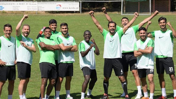 Atiker Konyaspor’da neşeli antrenman