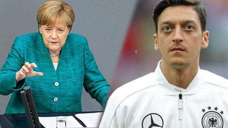 Merkelden ve Almanya Futbol Federasyonundan Mesut Özil açıklaması