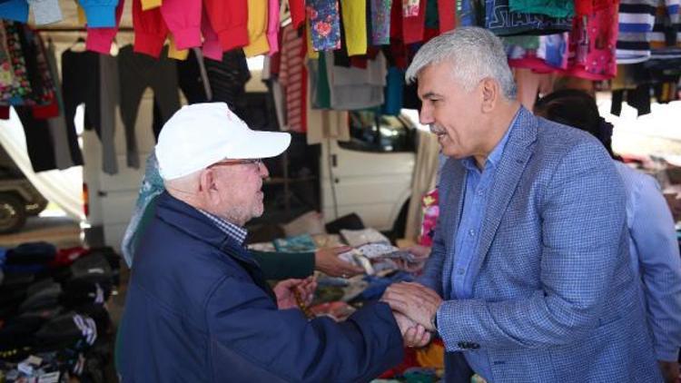 Kapalı pazar yerinde geri sayım