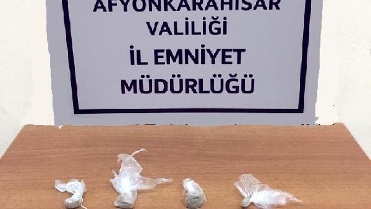 Afyonkarahisarda uyuşturucu operasyonu