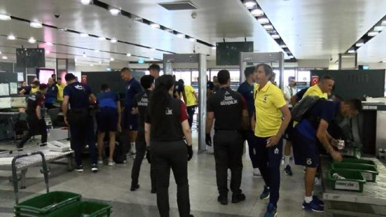 Fenerbahçe, İzmire giderken normal terminali tercih etti