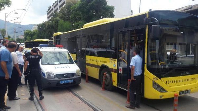 Belediye otobüsünde taciz iddiasına gözaltı