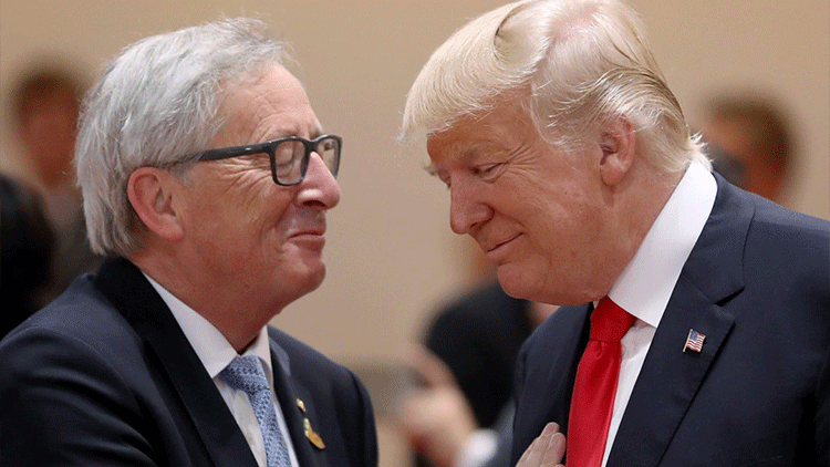 Trump ile Juncker görüşmesi ateşkes olarak nitelendirilebilir