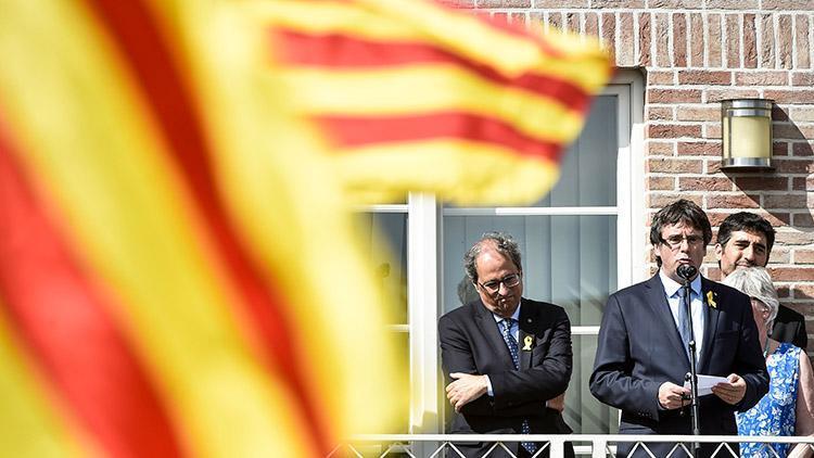 Eski Katalan lider Puigdemont Belçikaya döndü