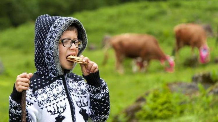 Karadeniz yaylaları çocuklarla şenleniyor