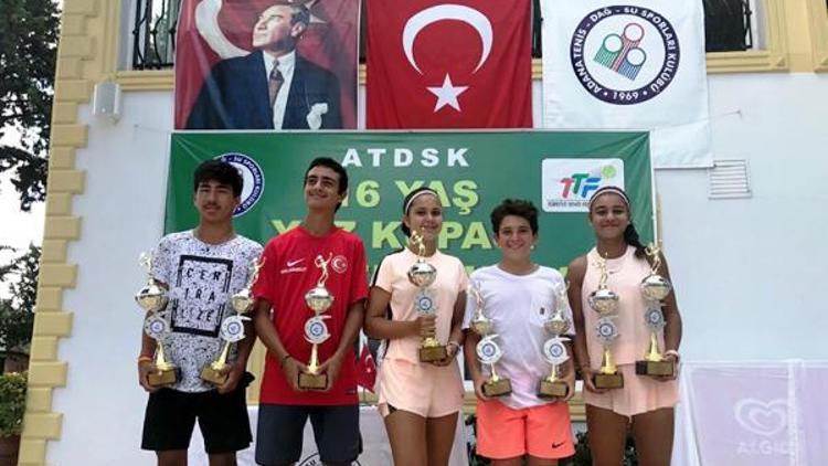 16 Yaş Yaz Kupası-2 Tenis Turnuvasına Mersin damgası