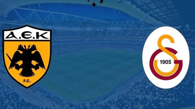 Galatasaray, AEK ile karşılaşacak