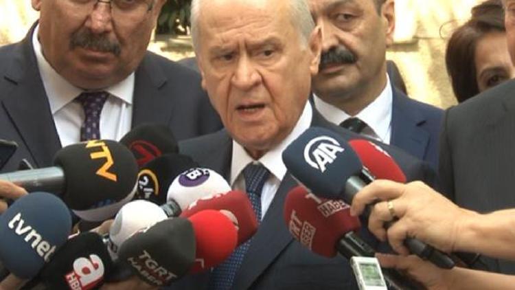 Bahçeli: Herkes ayağını denk alsın