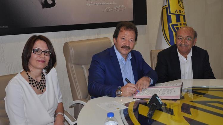 Ankaragücü’ne sponsor desteği